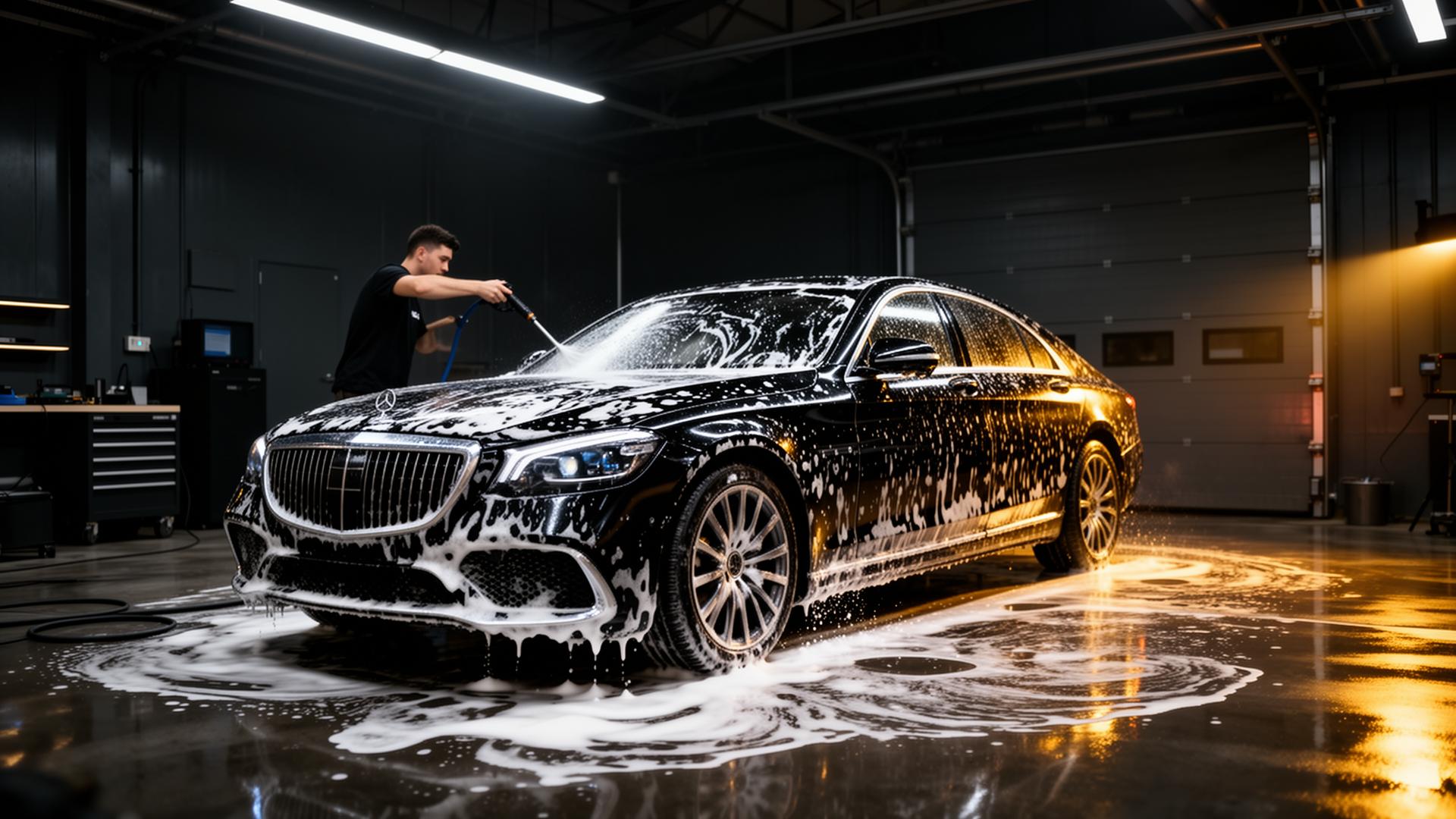 Professional car detailing